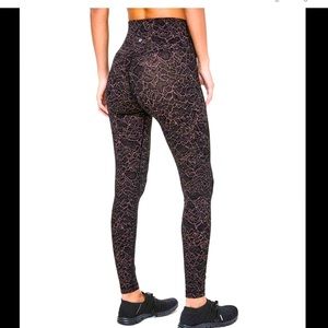 Lululemon align pant lacescape Spanish rose